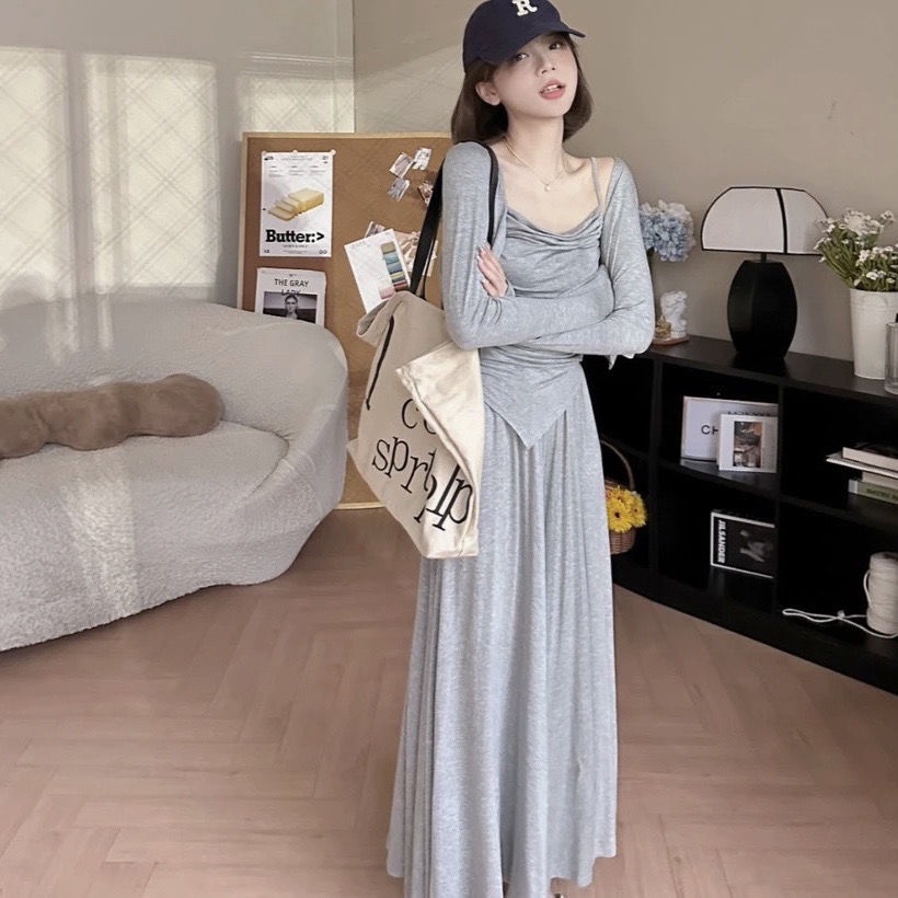 Set Áo Khoác cardigan + Áo Khoác cardigan + Chân Váy Thời Trang Cho Nữ