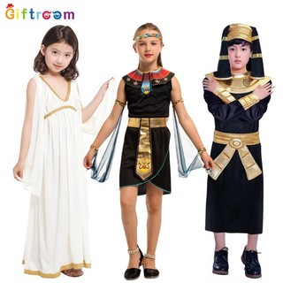 Bộ đồ hóa trang halloween nữ hoàng ai cập cho bé