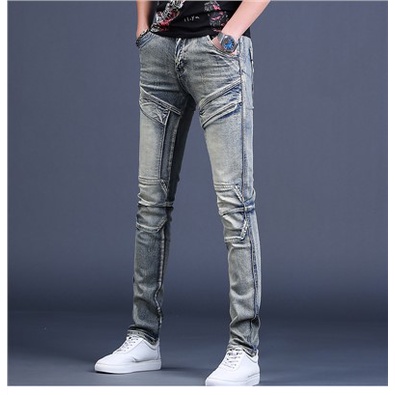 Quần jeans Nam Rách Gối Cá Tính