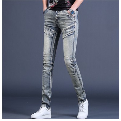 Quần jeans Nam Rách Gối Cá Tính