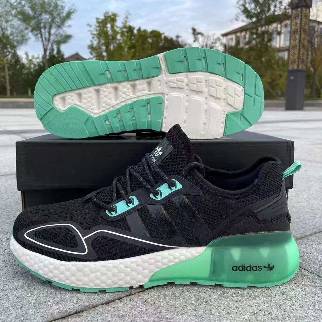 Yi yang Qinxi Giày Thể Thao Chạy Bộ Lưới Thoáng Khí Đế Mềm Màu Trắng Nhỏ Phong Cách Đơn Giản Cho Nam Và Nữ