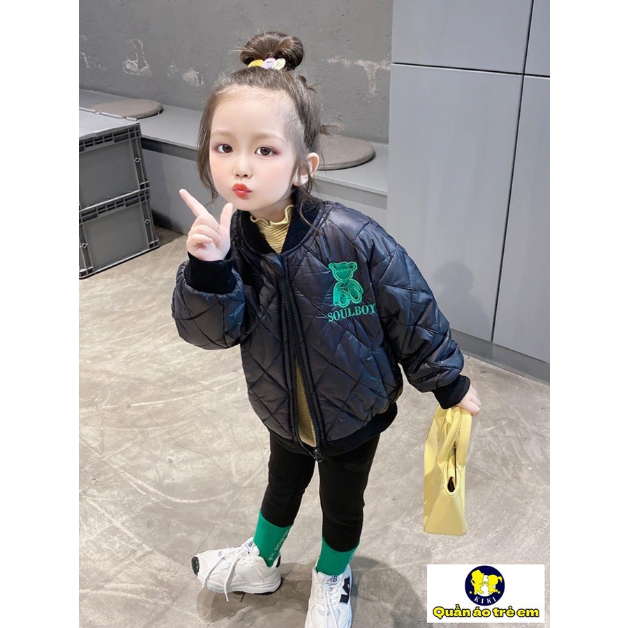~ Áo Khoác Đệm Lông Cừu Phong Cách Mới Cho Bé Trai Và Bé Gái