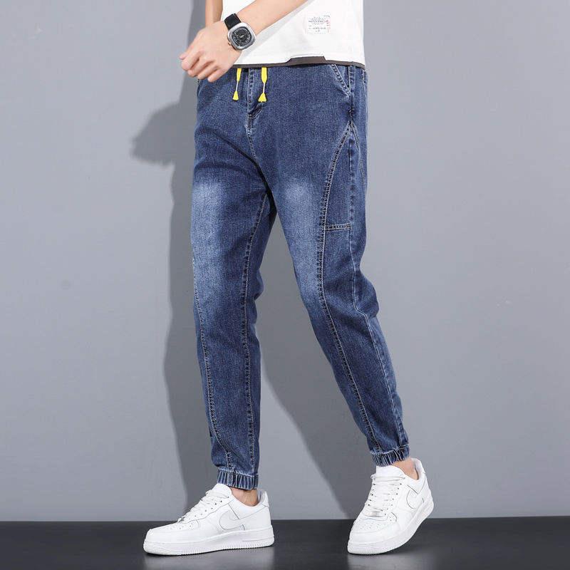 Quần Jean Dài Dáng Rộng Phong Cách Thời Trang Công Sở Cho Nam Giới