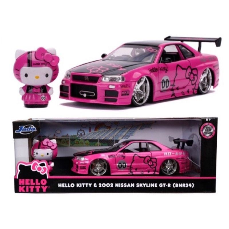 Jada Xe Hơi nissan gtr r34 Tỉ Lệ 1: 24 Độc Đáo Sống Động