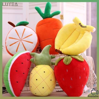 Hoa gấu bông gấu bông Đồ chơi nhồi bông dâu tây chuối táo cà rốt dứa búp bê búp bê hình trái cây hoạt hình mô phỏng búp bê nữ