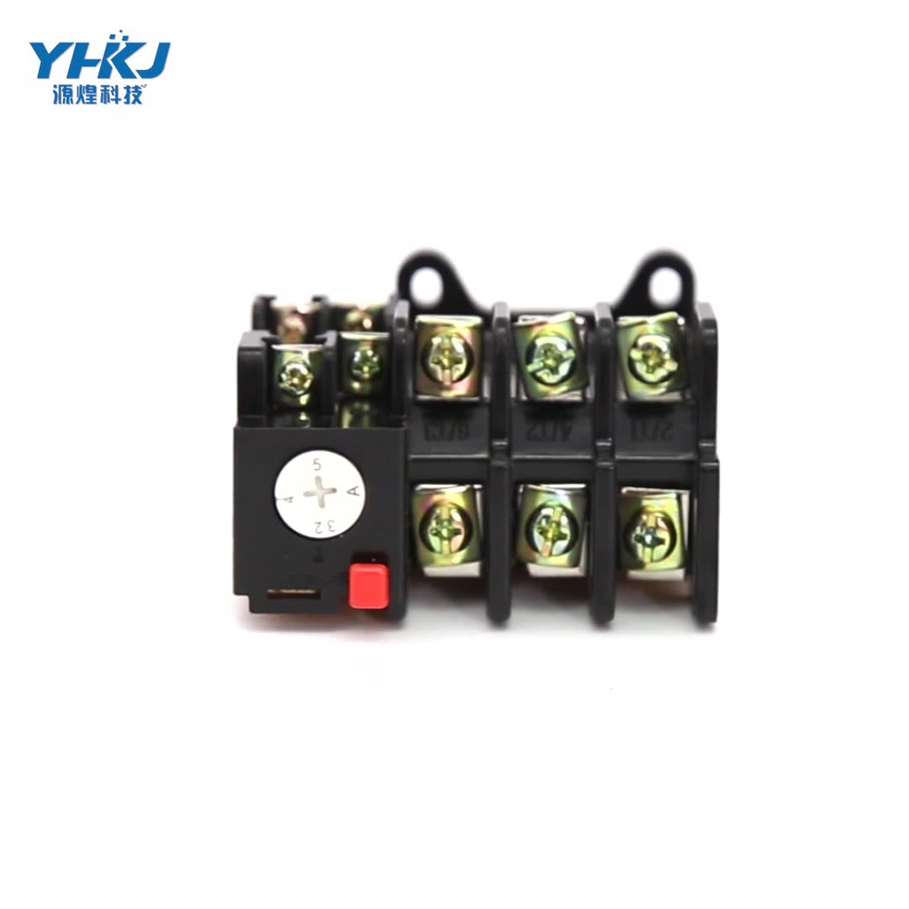 JR36 Rơle bảo vệ động cơ quá tải nhiệt-22 32 63 160A Lắp đặt độc lập Phụ tùng đồng 220 380V