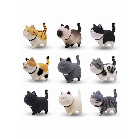 Phụ Kiện Trang Trí Màn Hình Máy Tính Để Bàn Hình Chú Mèo Dễ Thương