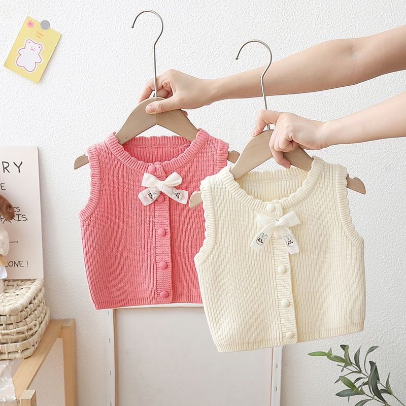 Áo Khoác cardigan Len Phong Cách Hàn Quốc Thời Trang Mùa Thu 2023 Mới Cho Bé Gái☞9.3