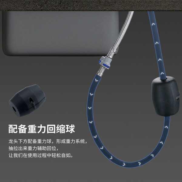 Vòi Nước Nóng Lạnh Bằng Thép Không Gỉ Chống Văng Thông Dụng Cho Nhà Bếp