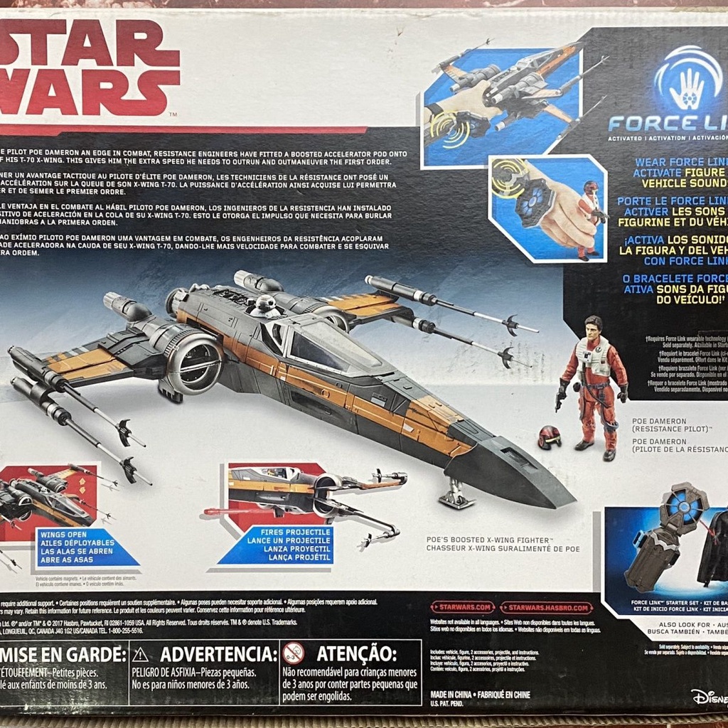 Hộp Búp Bê 12.5cm x fighter spaceship Hàng Mới Với Búp Bê hasbro hasbro hasbro Chiến Tranh Chủ Nhật 12.5cm x