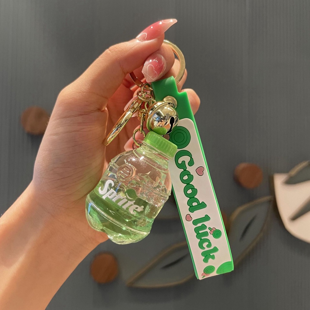 Móc Khóa Hình Chai Nước Ngọt Coca cola Độc Đáo
