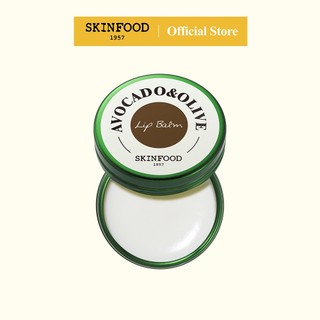 [SKINFOOD Official] Mặt nạ ngủ môi chiết xuất bơ & ô liu bơ & ô liu Avocado & Olive Lip Balm 12g