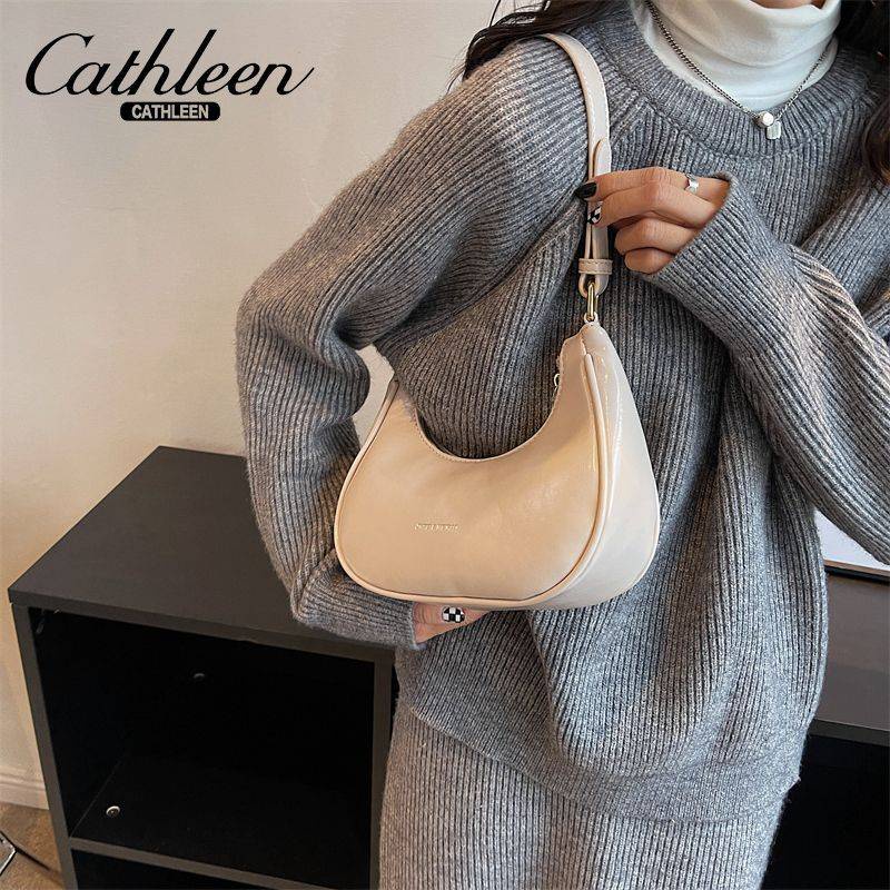Kathleen Túi Đeo Chéo Vai Hình Bán Nguyệt Thời Trang 2022 Dành Cho Nữ