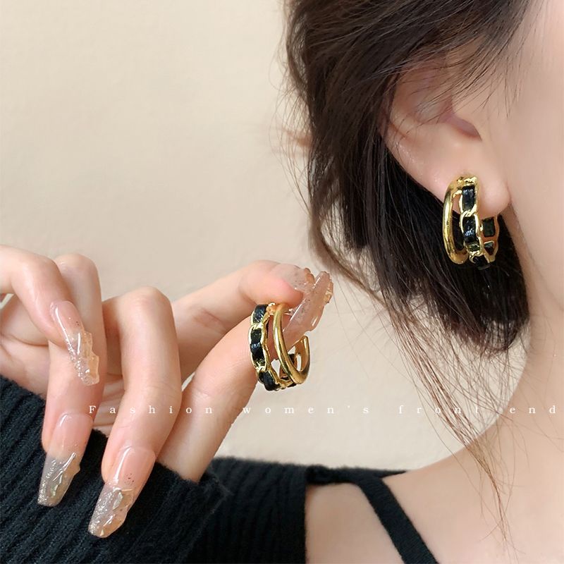 Một Cặp Bông Tai Kim Bạc sterling 2023 Cao Cấp 11.14