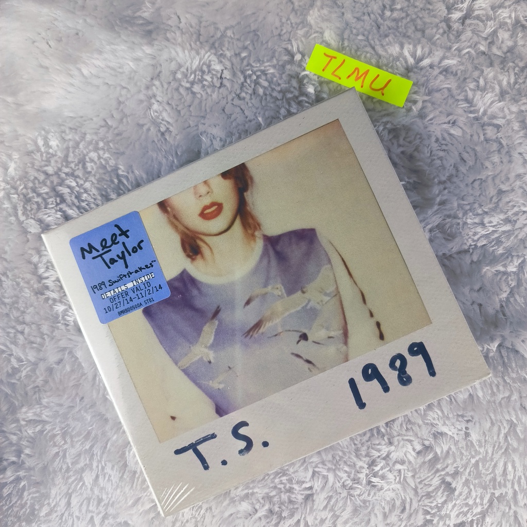 Taylor Swift 1989 Slipcase CD Đĩa cd album Nhạc pop Nổi Tiếng 2014 taylor swift 1989 Chống Trượt cd album 2014
