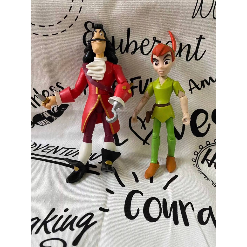 Hàng Có Sẵn Mô Hình peter pan peter pan ornament Móc Sắt Đồ Chơi Di Chuyển Được