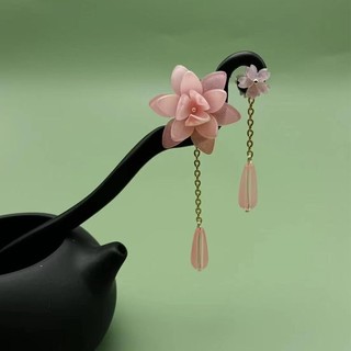 Kẹp tóc phong cách cổ đại hanfu pan kẹp tóc lắc mới phong cách trung quốc tua rua kẹp tóc phụ kiện tóc