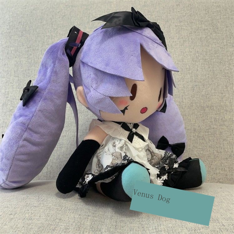 Búp Bê Nhồi Bông Hình hatsune miku Phong Cách gothic