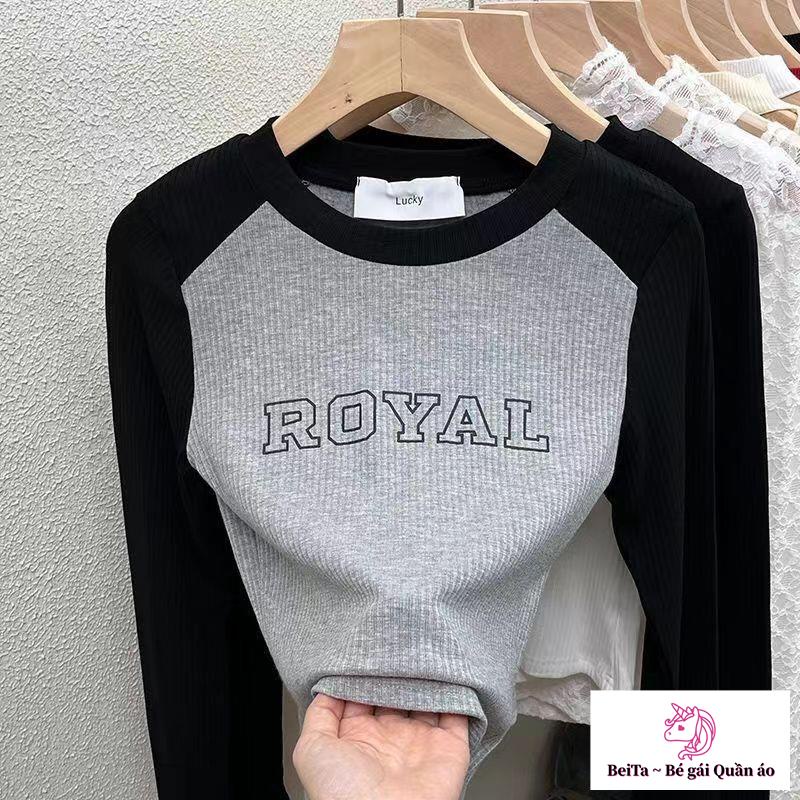 Áo Thun Phong Cách Mới Thời Trang Xuân Thu Cho Bé Gái