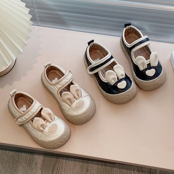 Giày Da Đế Mềm Phong Cách Anh Quốc Thời Trang Xuân Thu 2023 Cho Bé Gái