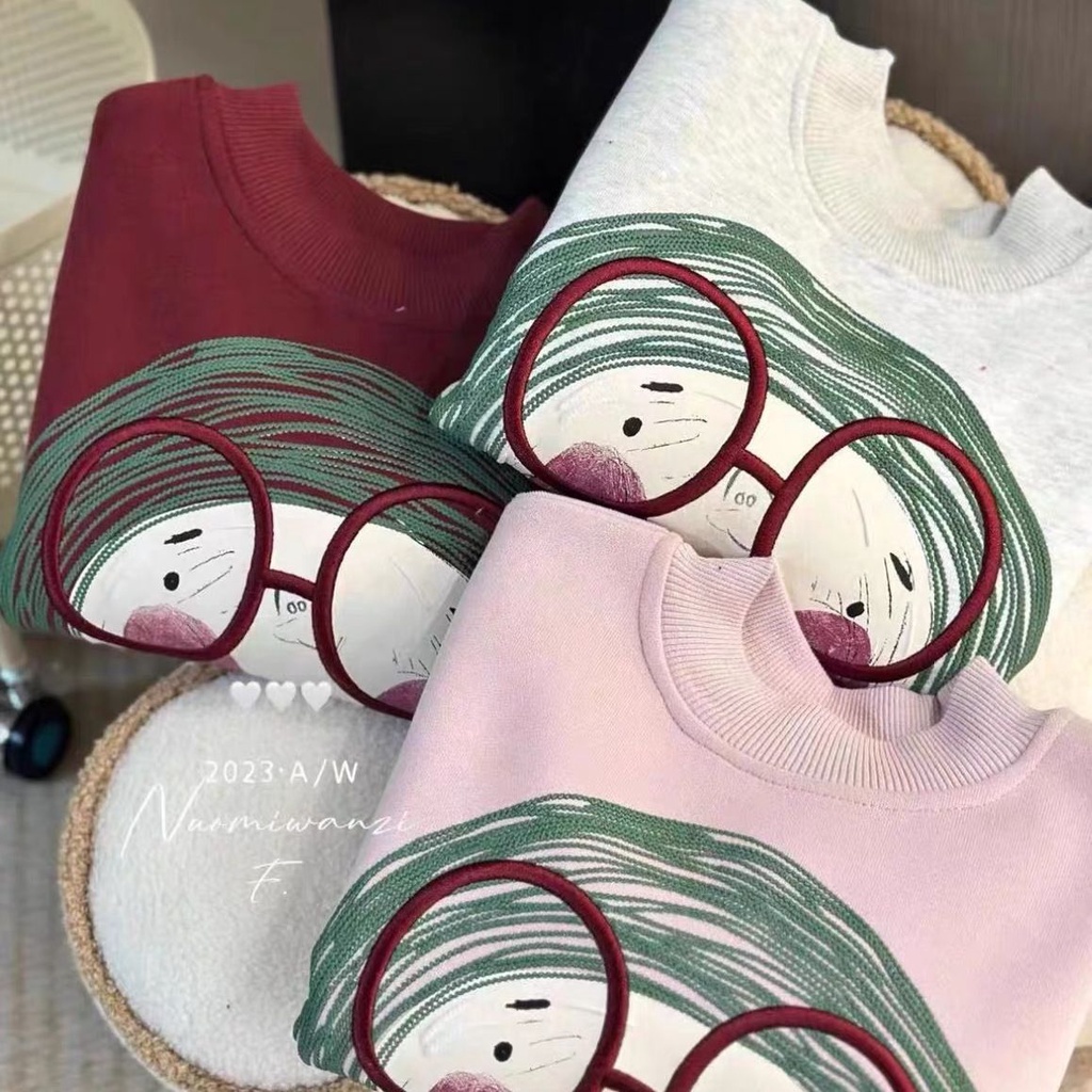 Áo Nỉ Thu Đông Phong Cách Hàn Quốc Kiểu Mới Cho Bé Gái