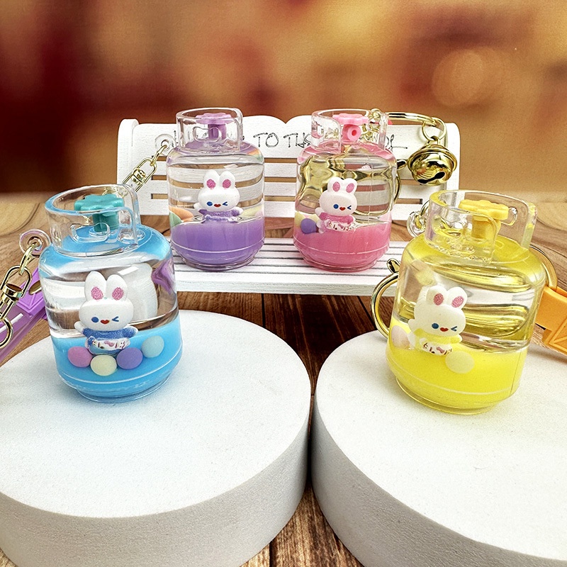 Móc Khóa Hình Chú Thỏ Hoạt Hình Dễ Thương Sáng Tạo