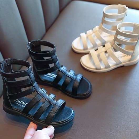 Giày Sandal Công Chúa Đế Mềm Thời Trang Mùa Hè 2023 Cho Bé Gái