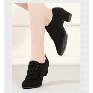 Giày Khiêu Vũ Nhảy latin Đế Mềm Gót Vừa Thời Trang Cho Nữ