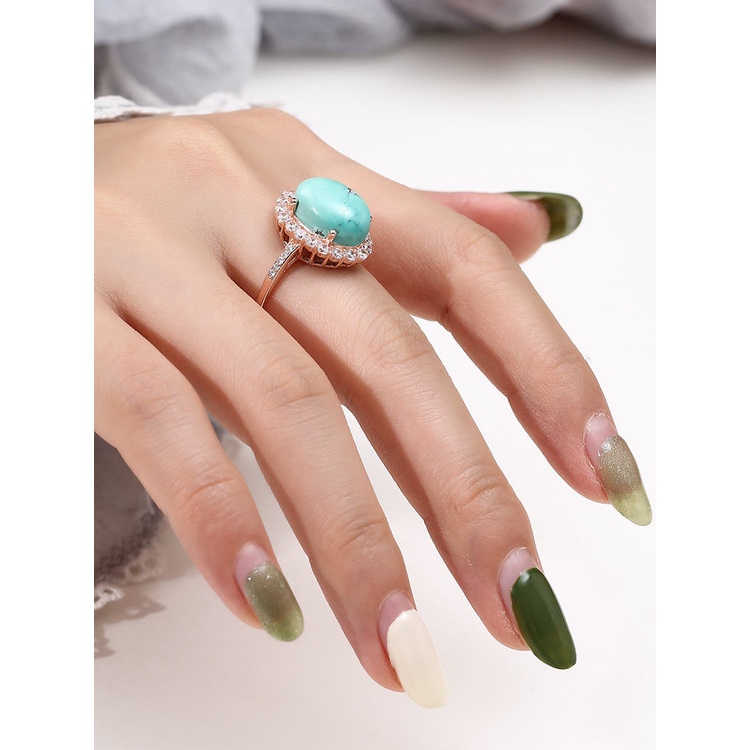 Nhẫn Bạc 925 3 * 5 * 7 * 9 * 11 Mạ Vàng Hồng 18k 4 * 6 * 8 * 10 * 14