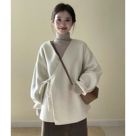 Áo sweater Cổ Cao Phong Cách Hàn Quốc Thời Trang Mùa Thu Hàng Mới Dành Cho Nữ