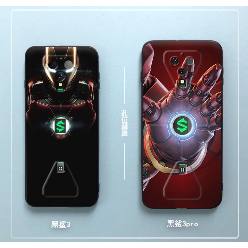 Ốp Lưng marvel Nhiều Mẫu Mã Cho Điện Thoại xiaomi black shark 4 / 4pro 2 / 2pro