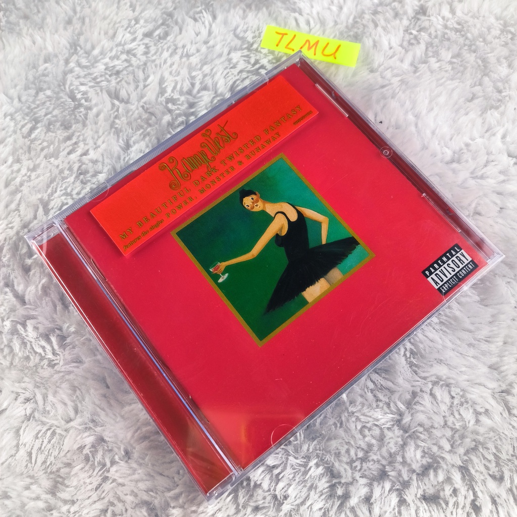 Kanye West My Beautiful Dark Twisted Fantasy CD Đĩa cd album Nhạc kanye west Xoắn Độc Đáo Phong Cách hip-hop 2010