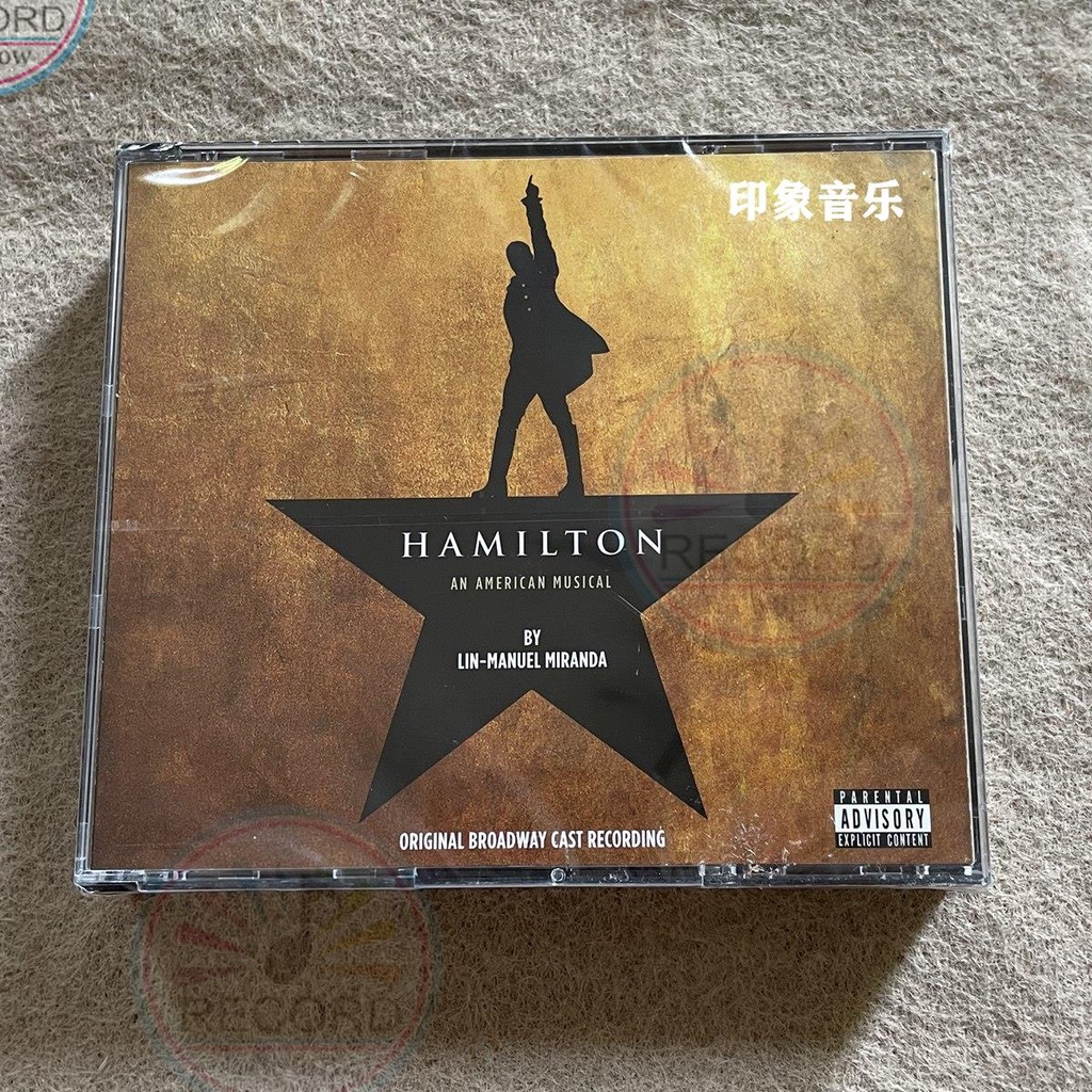Hamilton Lin-Manuel Miranda Original Broadway Cast Recording Explicit Version