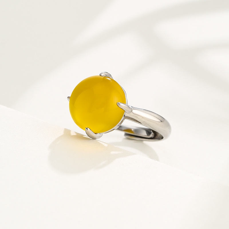 Giá Đỡ Nhẫn Mạ Vàng 18k 18k Thiết Kế Đơn Giản Phong Cách Nhật Hàn Cho Nam Và Nữ # 3-15