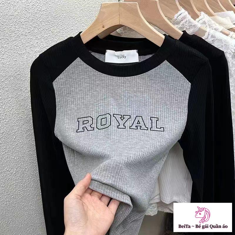 Áo Thun Phong Cách Mới Thời Trang Xuân Thu Cho Bé Gái