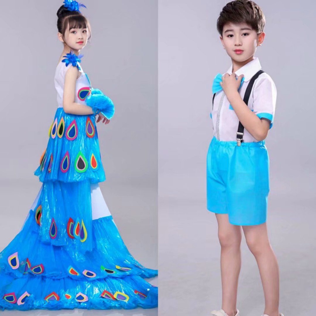 Trang Phục Trình Diễn Thân Thiện Với Môi Trường Thời Trang Cho Trẻ Em Mẫu Giáo f 9.18 f 9.18