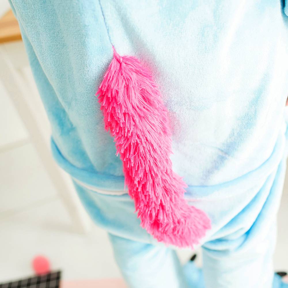 Ch t L Ng cao Ng M A Ng D Nh Bộ đồ ngủ flannel Dày Dặn Hình Khủng Long Dễ Thương Cho Cặp Đôi Mặc Ở Nhà Vào mùa đông