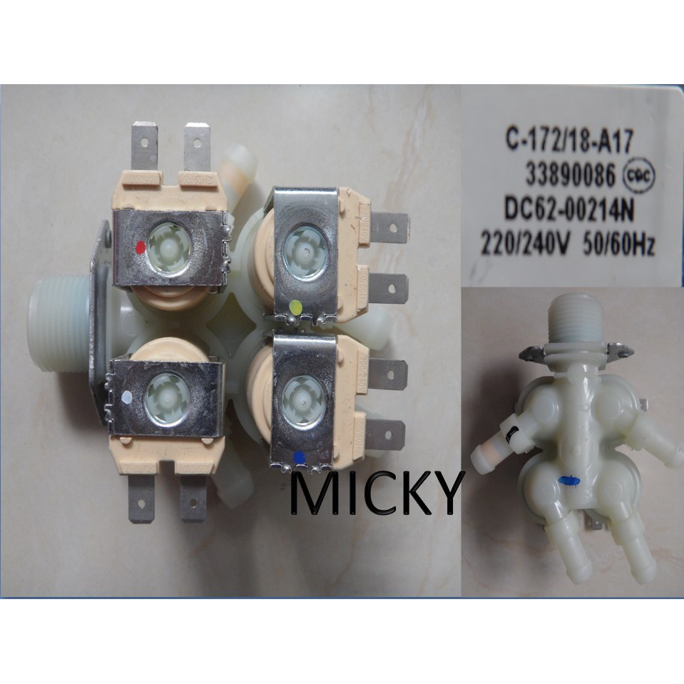 Van đầu vào nước máy giặt trống Samsung 214N WD806U2GAGD / SD WD80J7260GX WD80J6