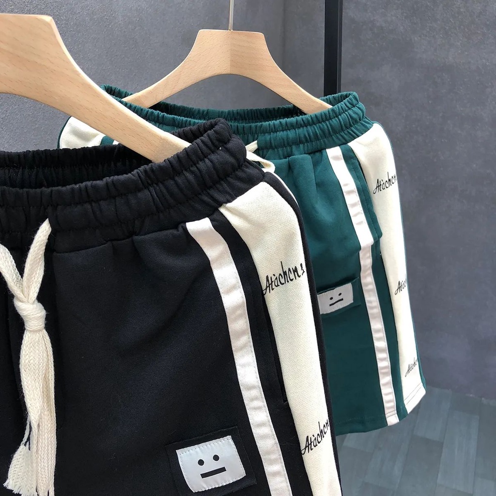 Quần Short Nam à?Áo Thun Dáng Dài Thời Trang Mùa Hè 2023 Hàng Mới 2023