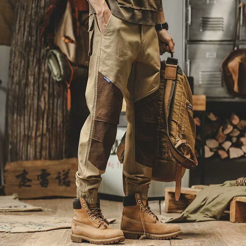 Quần Dài Nam Kiểu Dáng retro Phong Cách Âu Mỹ Thời Trang Cá Tính