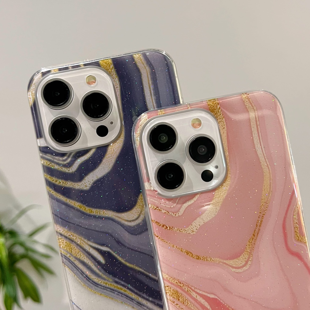 Ốp Điện Thoại Kiểu Đá Cẩm Thạch Cho samsung galaxy a53 a33 a23 m23 a52 a52s a51 a21s a22 m32 note 20 ultra s10 plus