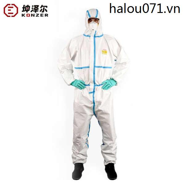 Quezel k3000 Trang Phục Công Nghiệp Bằng Cao Su Không Dệt Dùng Một Lần
