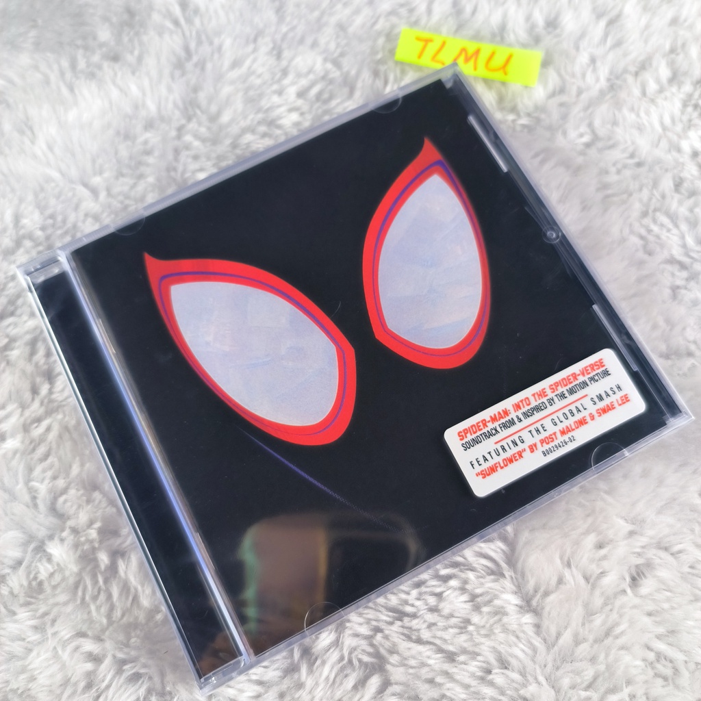 Various Spiderman Into The Spider Verse OST CD Đĩa cd Những Bài Nhạc Thành Người Nhện Mới Nhất 2018