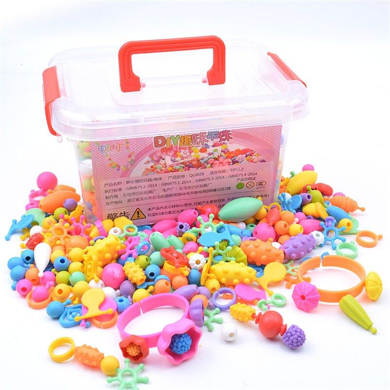 Bộ Đồ Chơi Hạt Xếp Hình diy 9.11 Dành Cho Trẻ Em