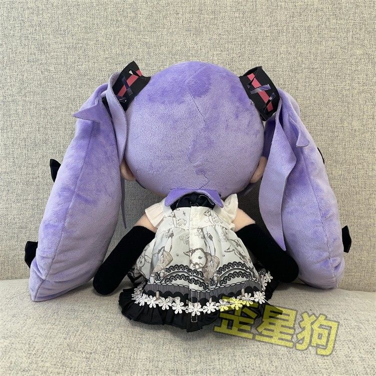 Búp Bê Nhồi Bông Hình hatsune miku Phong Cách gothic