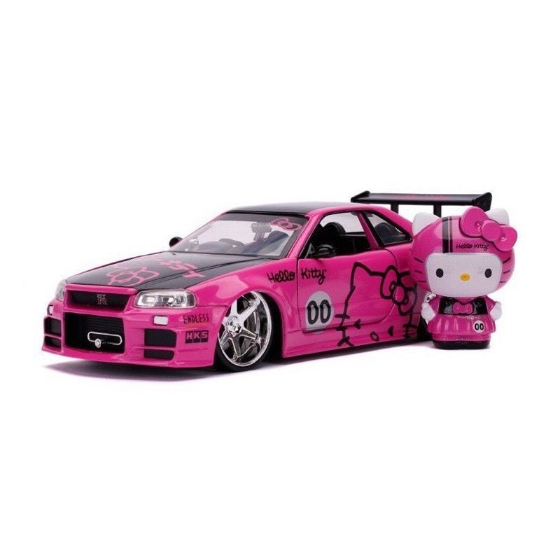 Jada Xe Hơi nissan gtr r34 Tỉ Lệ 1: 24 Độc Đáo Sống Động
