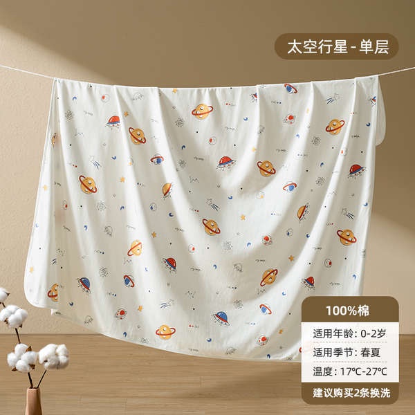 Chăn Quấn Bé Sơ Sinh Bằng cotton Nguyên Chất