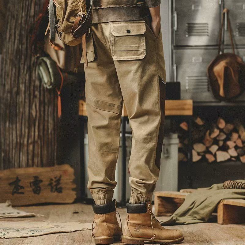 Quần Dài Nam Kiểu Dáng retro Phong Cách Âu Mỹ Thời Trang Cá Tính