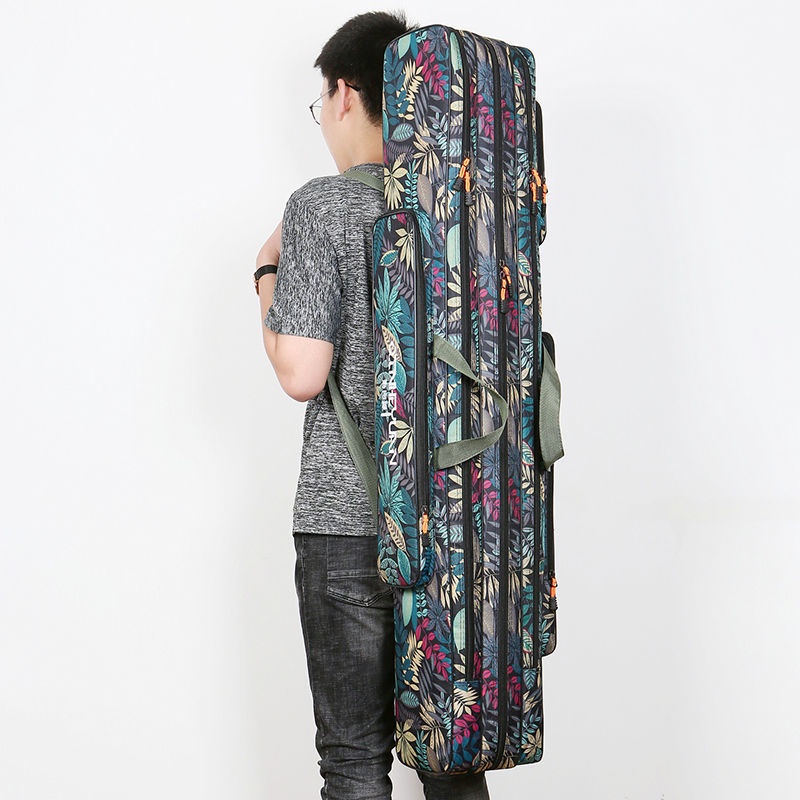 Túi câu cá ba lớp đôi 80cm-1.3M túi câu cá túi câu cá chống thấm nước túi bụng to túi câu cá túi câu cá