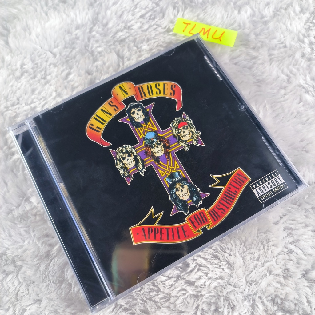 Guns N Roses Appetite For Destruction CD Album cd album 2018 rock Hiệu Mới Của Súng n roses appetite
